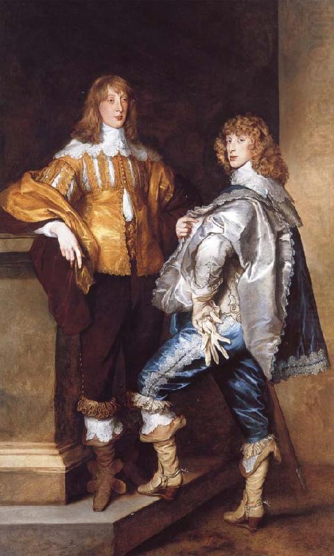 Lord John Stuart and His Brother,Lord Bernard Stuart, Anthony Van Dyck